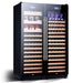 The double door design allows for easy access to your collection of up to 302 bottles.