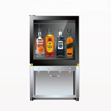 Expertly preserve and dispense wine at home with the 4 Bottles Freestanding Wine Dispenser. 